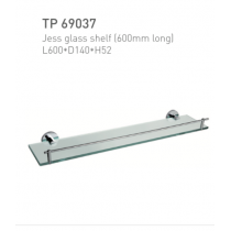 ECT Jess Glass Shelf (600mm long)